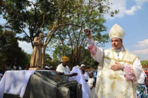 BLESSING OF STONE_ PADRE PIO SHRINE