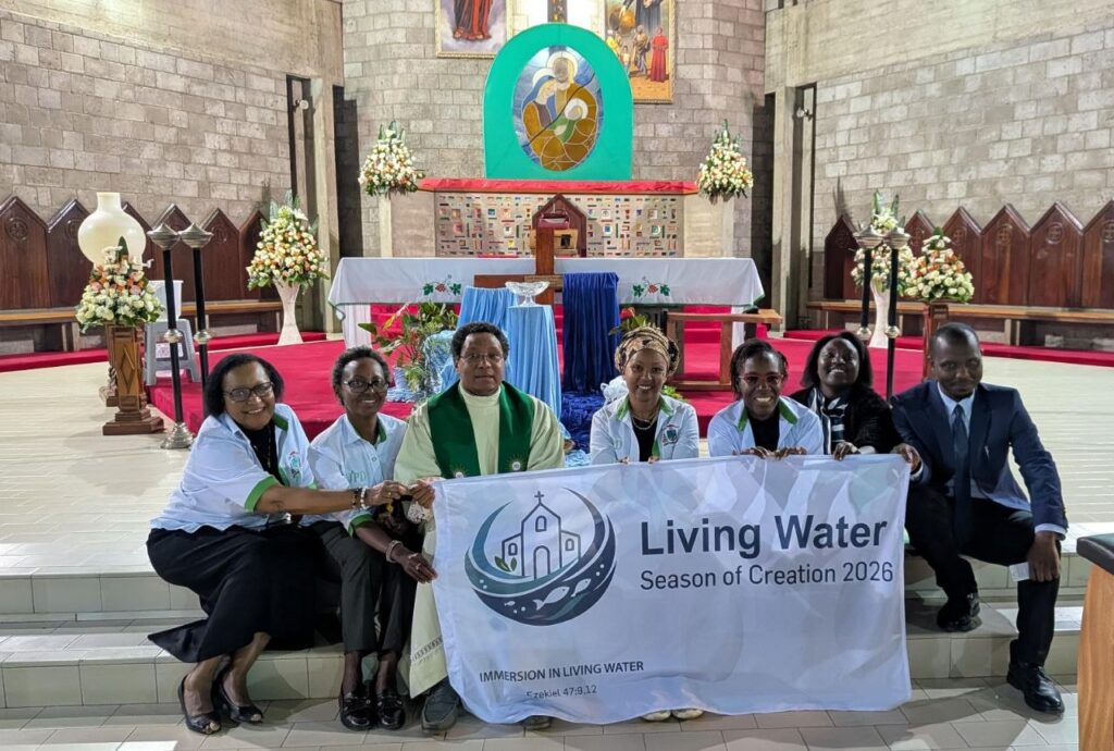 Picture Caption_ Parishioners at Consolata Shrine, Nairobi Kenya celebrating season of creation