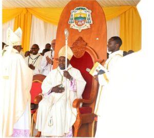 BISHOP BONEVENTURE AFTER ORDINATION AND INSTILLATION