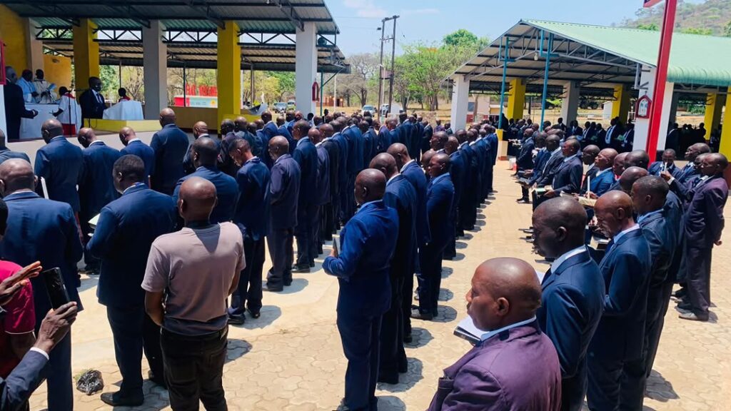 BISHOP GOERGE LUNGU & NEW MEN'S LEAGUE